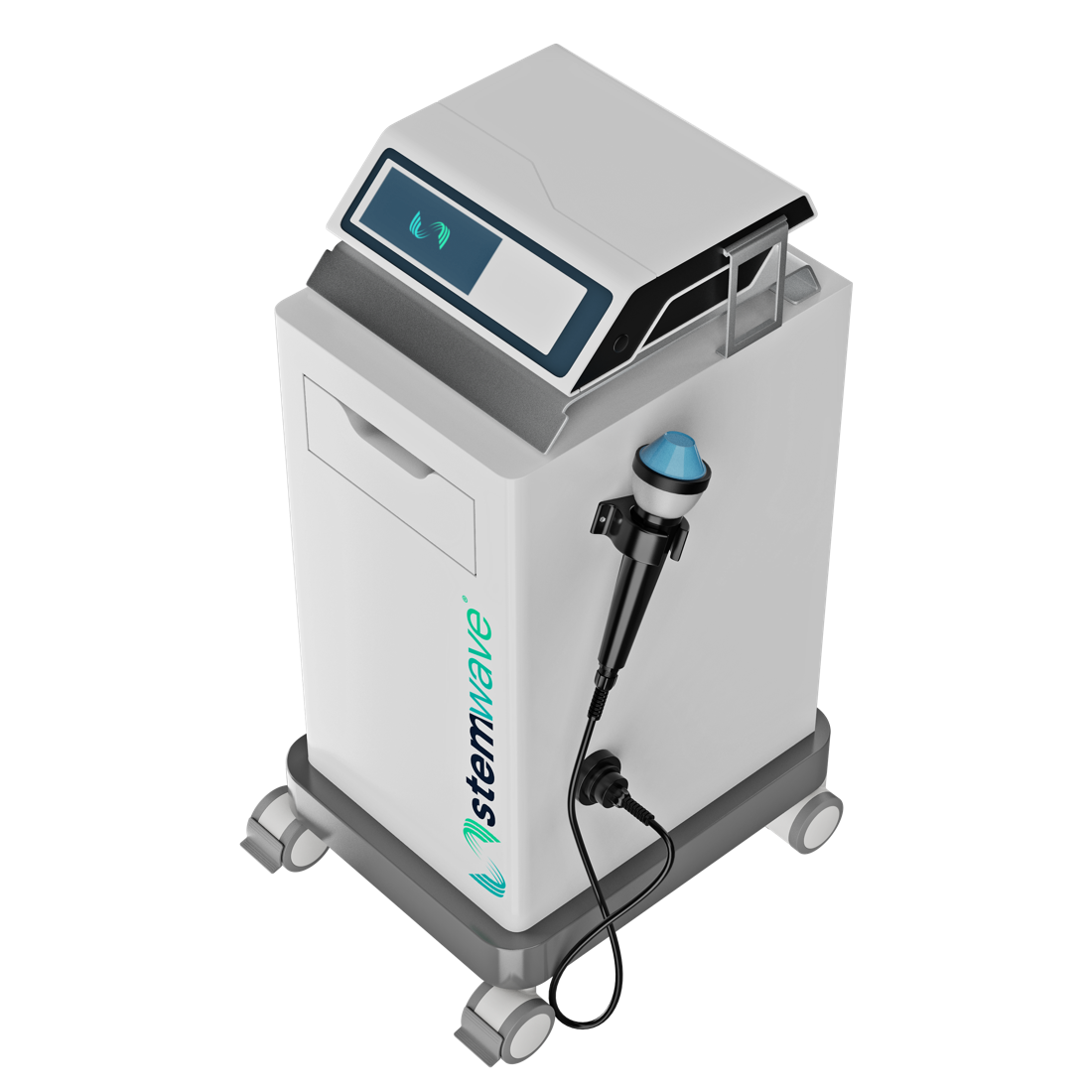 The StemWave acoustic wave therapy device used at Adept Physical Therapy